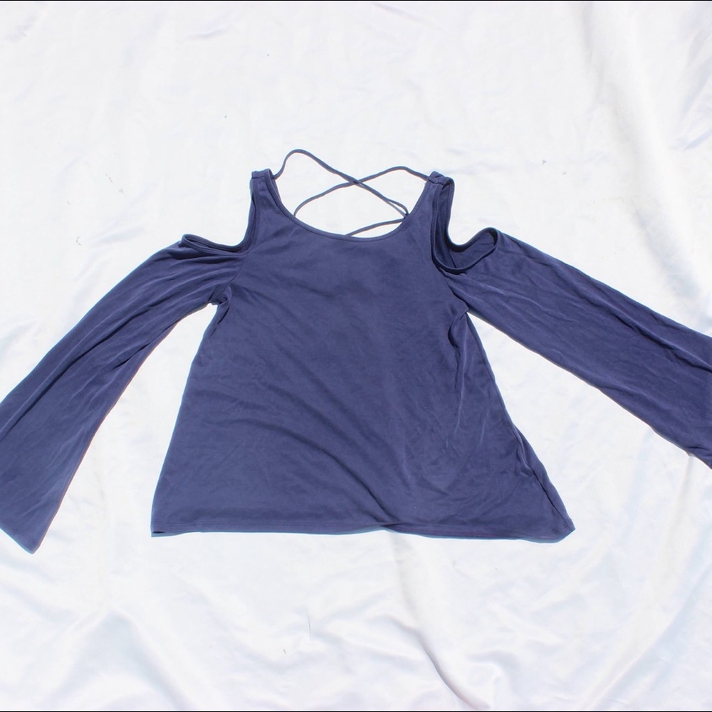 Hollister Purple Long-sleeve